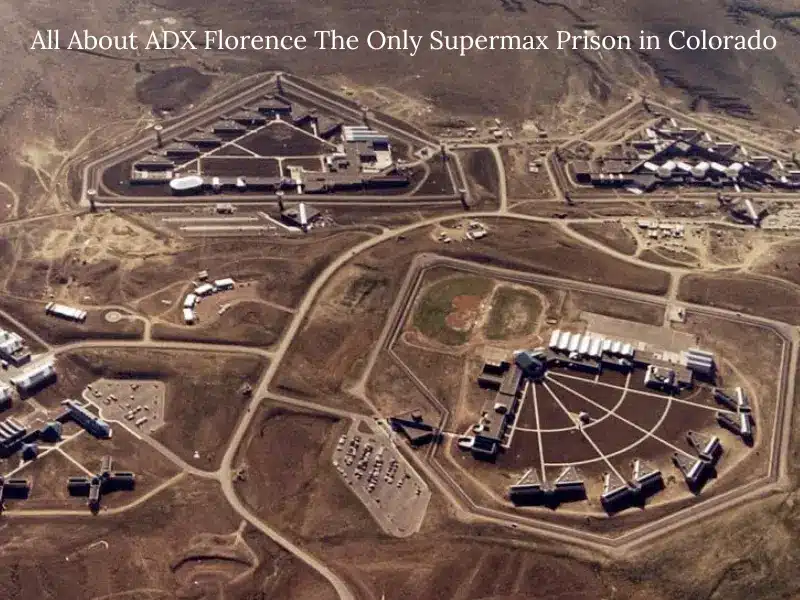 Image of ADX Florence the only Supermax Prison in Colorado. 