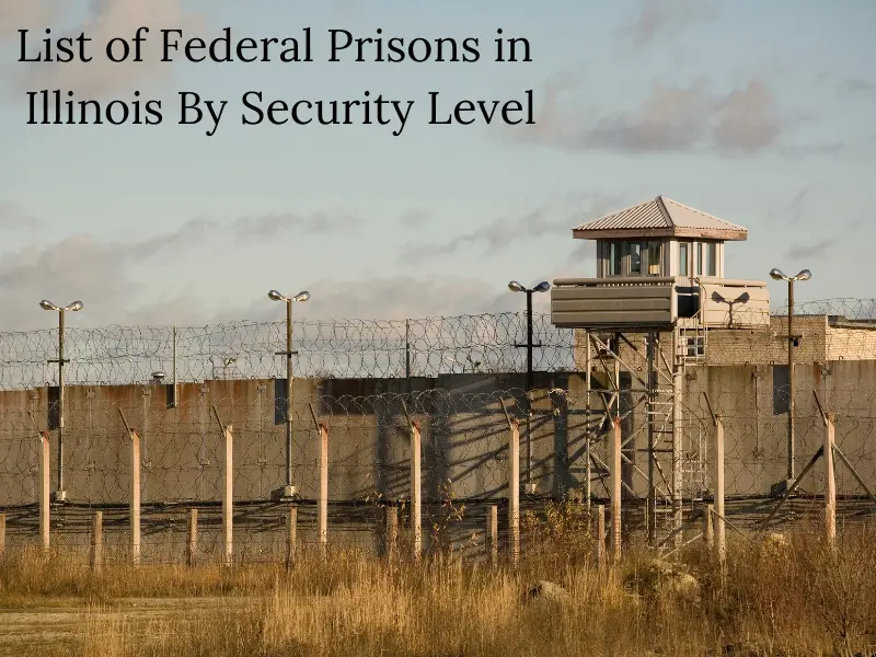 Let's see all the Federal Prisons in Illinois By Security Level. 
